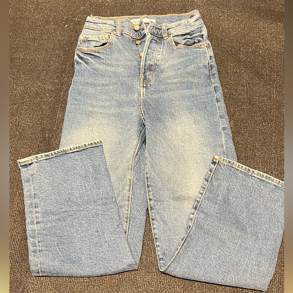 Zara wide leg jean